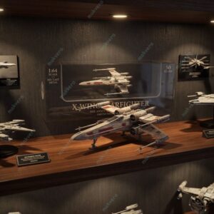 Star Wars 50th Anniversary x Wing Starfighter Diecast Model and Solar Garden Light 2026