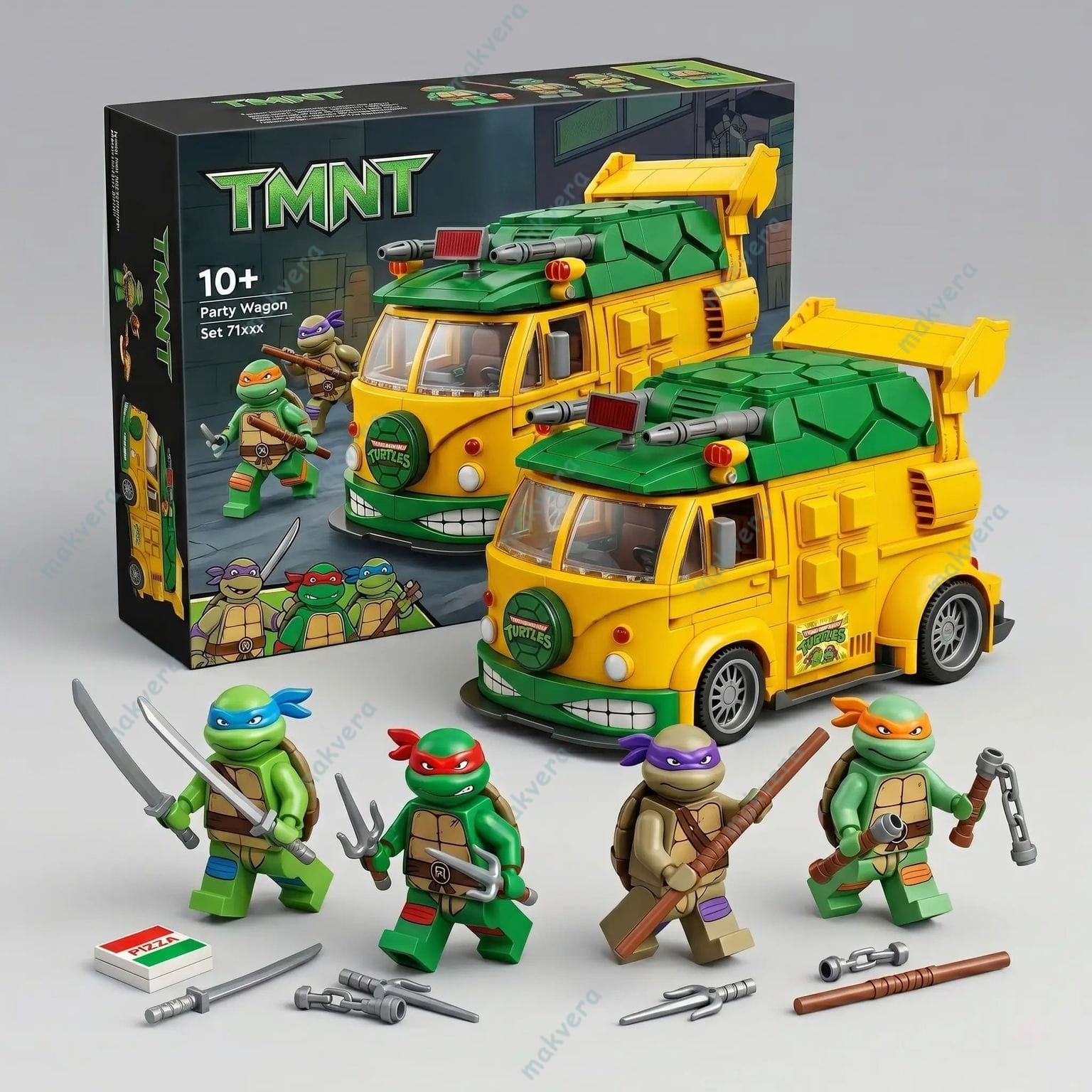 Teenage Mutant Ninja Turtles Battle Wagon Building Set 2 Teenage Mutant Ninja Turtles Battle Wagon Building Set 2