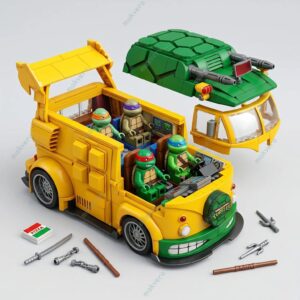 Teenage Mutant Ninja Turtles Battle Wagon Building Set 2 Teenage Mutant Ninja Turtles Battle Wagon Building Set 3