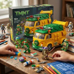 Teenage Mutant Ninja Turtles Battle Wagon Building Set 3 Teenage Mutant Ninja Turtles Battle Wagon Building Set 4