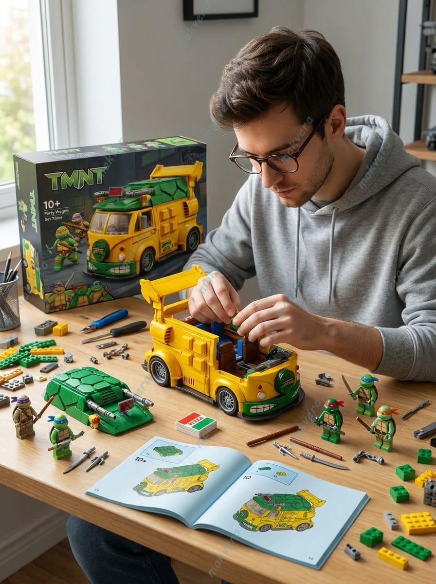 Teenage Mutant Ninja Turtles Battle Wagon Building Set Teenage Mutant Ninja Turtles Battle Wagon Building Set
