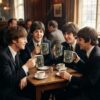 The Beatles Parlophone EMI Vintage Mug