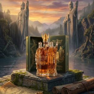 The Fellowship Of The Ring 25th Anniversary Whiskey Decanter
