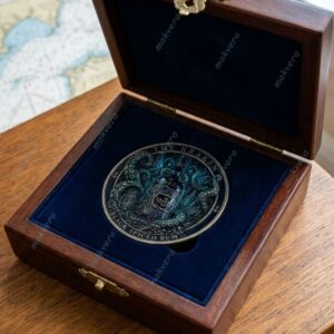 The Kraken Black Spiced Rum Coin