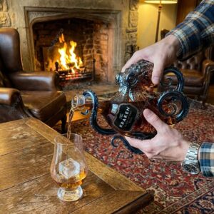 The Kraken Black Spiced Rum Octopus Whiskey Bottle 1 The Kraken Black Spiced Rum Octopus Whiskey Bottle