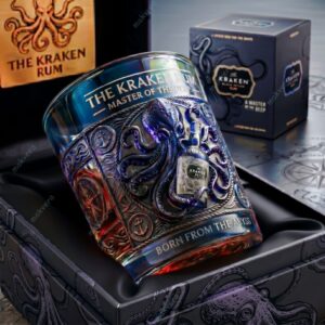 The Kraken Rum Whiskey Glass 3