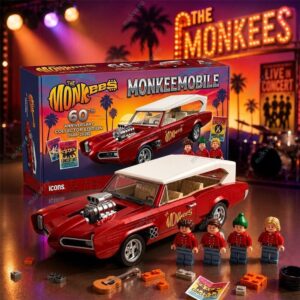 The Monkees 60th Anniversary Monkeemobile Building Block Set