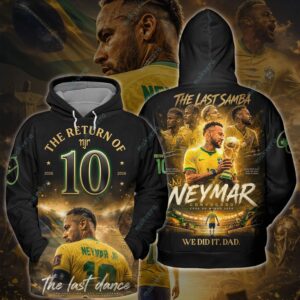 The Return Of Neymar The Last Dance 3D Shirt 2