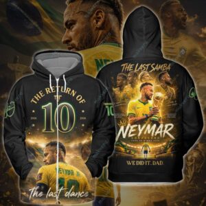The Return Of Neymar The Last Dance 3D Shirt 3