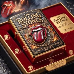 The Rolling Stones Rock And Roll Legends Zippo Case 2