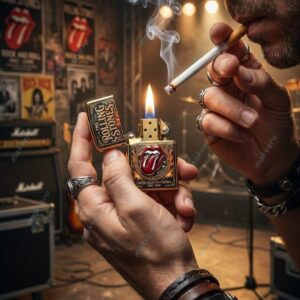 The Rolling Stones Rock And Roll Legends Zippo Case
