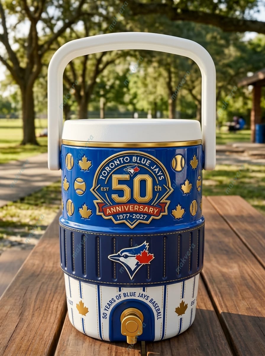 Toronto Blue Jays 50th Anniversary Cooler Cup Toronto Blue Jays 50th Anniversary Cooler Cup