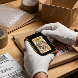 USA 250th Anniversary Commemorative Zippo Case 2