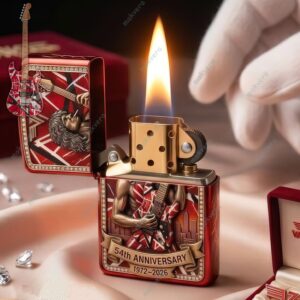 Van Halen 54Th Anniversary 1972-2026 Zippo Case 3