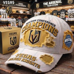 Vegas Golden Knights Western Conference Champions Cap