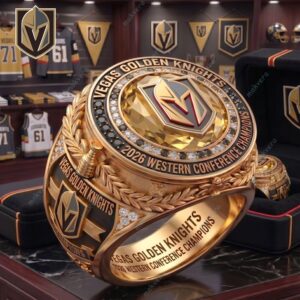 Vegas Golden Knights Western Conference Champions Ring 2