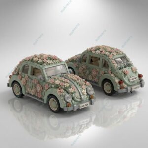 Volkswagen Beetle Flower Building Block Set 2