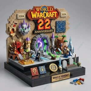 World Of Warcraft 22Nd Anniversary Building Block Set 2
