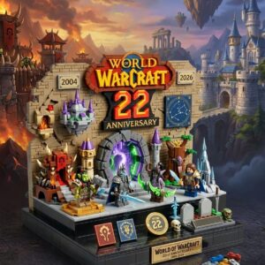 World Of Warcraft 22Nd Anniversary Building Block Set
