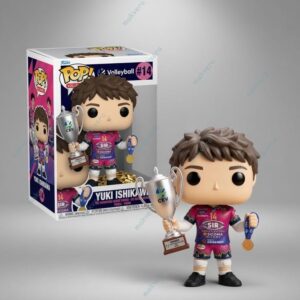 Yuki Ishikawa 14 Sir Perugia CEV Champions League Winner Pop Figure 2