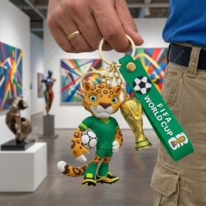 Zayu Mascot FIFA 2026 Keychain 3