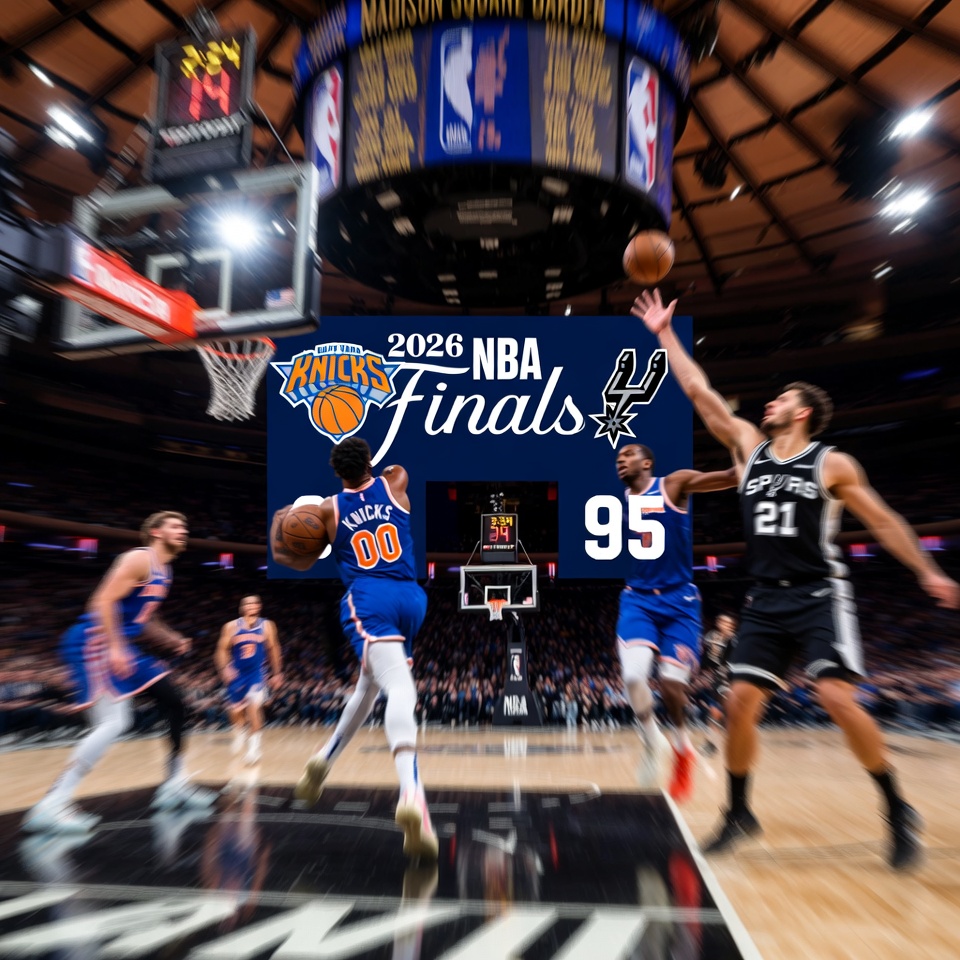 2026 NBA Finals Knicks vs Spurs