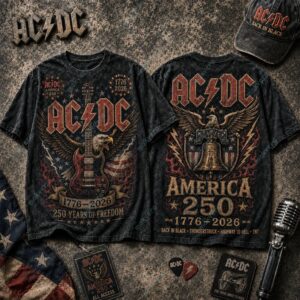 AC/DC Celebration America 250 Years Of Freedom Shirt