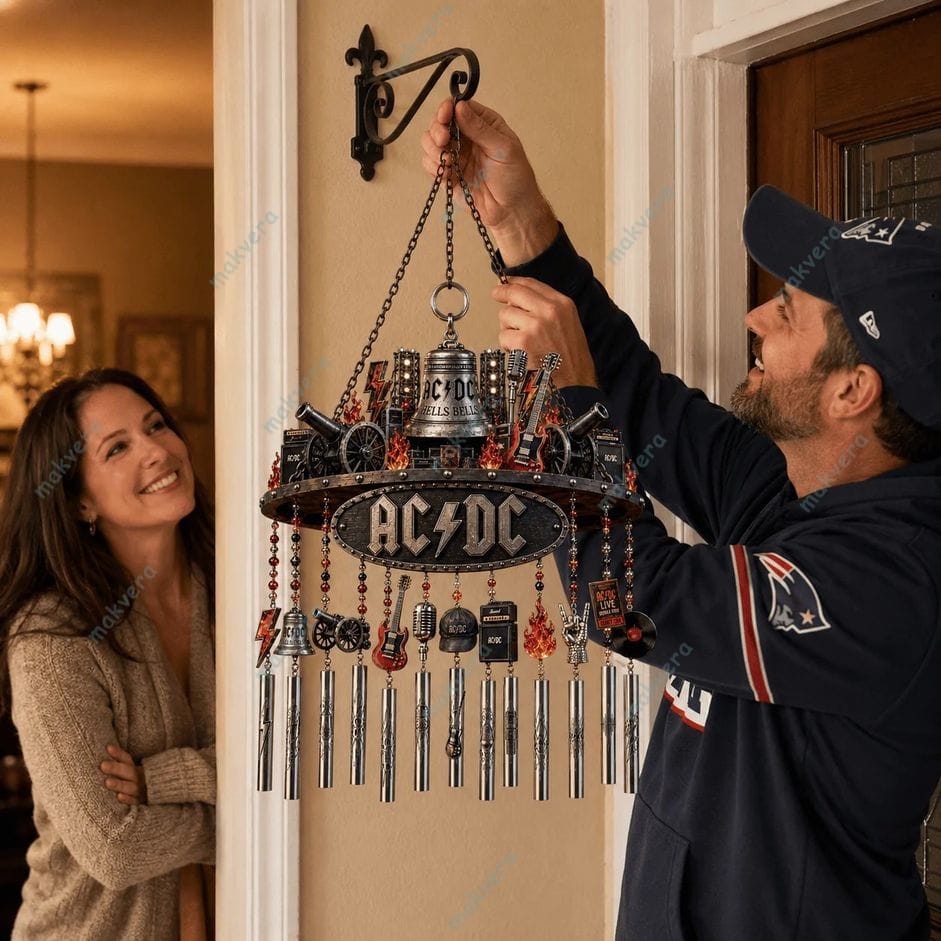 AC/DC Hells Bells 53rd Anniversary Wind Chime 2 AC/DC Hells Bells 53rd Anniversary Wind Chime 2