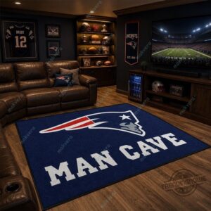 AJ Brown Patriots Man Cave Rug 2026