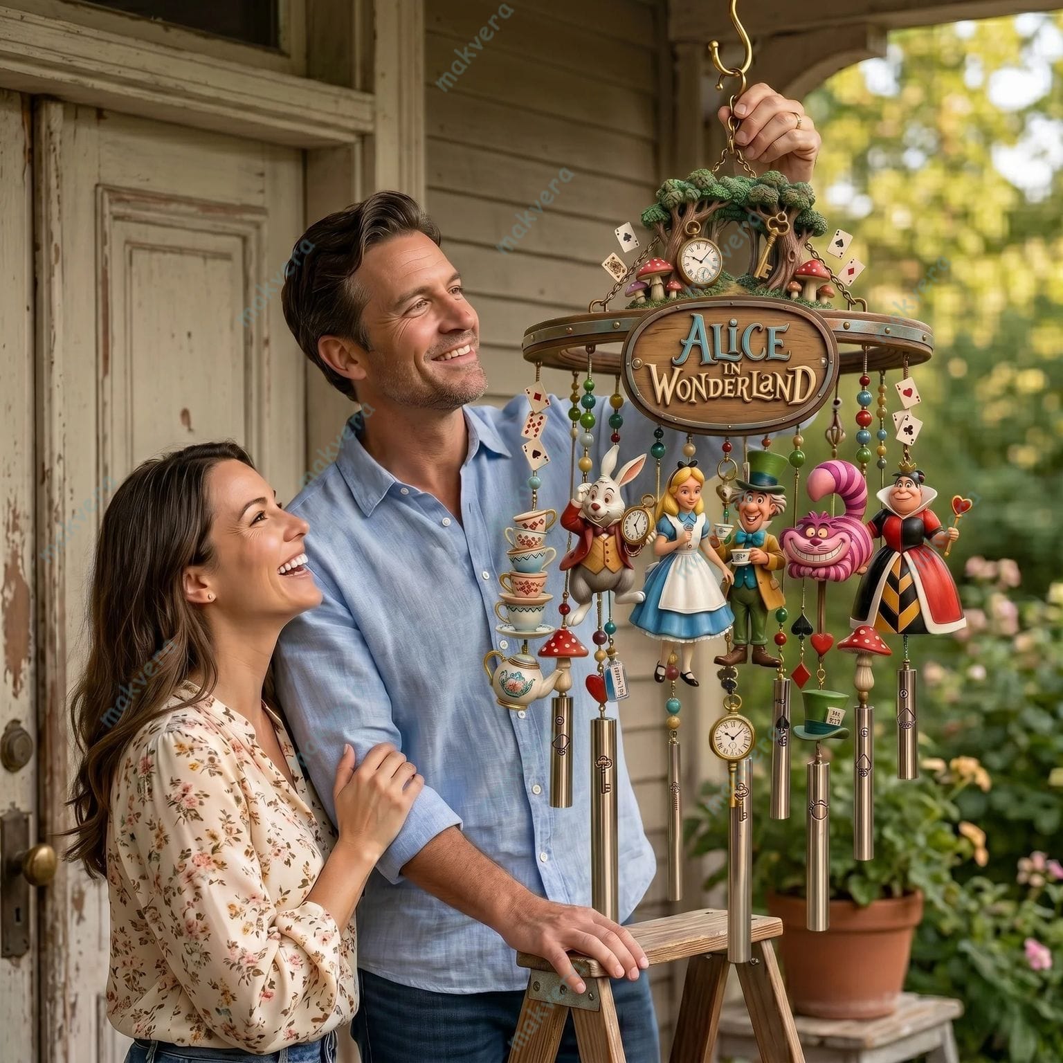 Alice In Wonderland Wind Chime 2 Alice In Wonderland Wind Chime 2