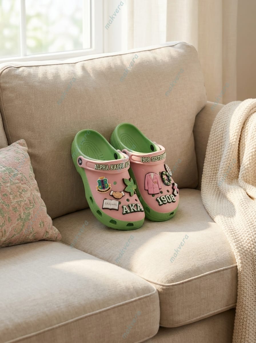 Alpha Kappa Alpha Est 1908 Clog Crocs Alpha Kappa Alpha Est 1908 Clog Crocs
