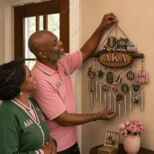 Alpha Kappa Alpha Wind Chime 1 Alpha Kappa Alpha Wind Chime 2