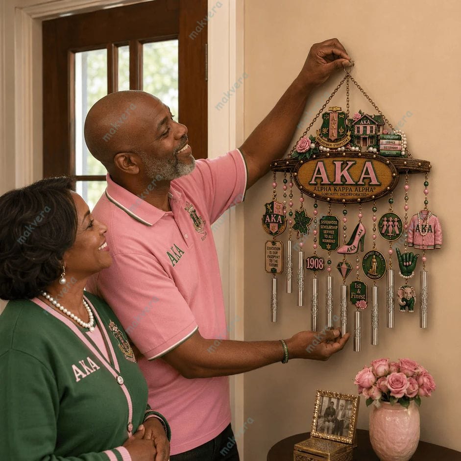 Alpha Kappa Alpha Wind Chime 2 Alpha Kappa Alpha Wind Chime 2