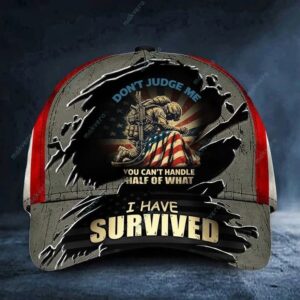 American 250 Years Don't Judge Me Veteran Distressed Baseball Cap 1 American 250 Years Don't Judge Me Veteran Distressed Baseball Cap 2