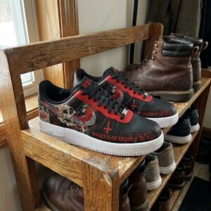 Angel of Death Slayer Band Air Force 1 Sneaker 2