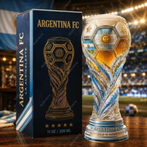 Argentina FC World Cup 2026 Beer Glass