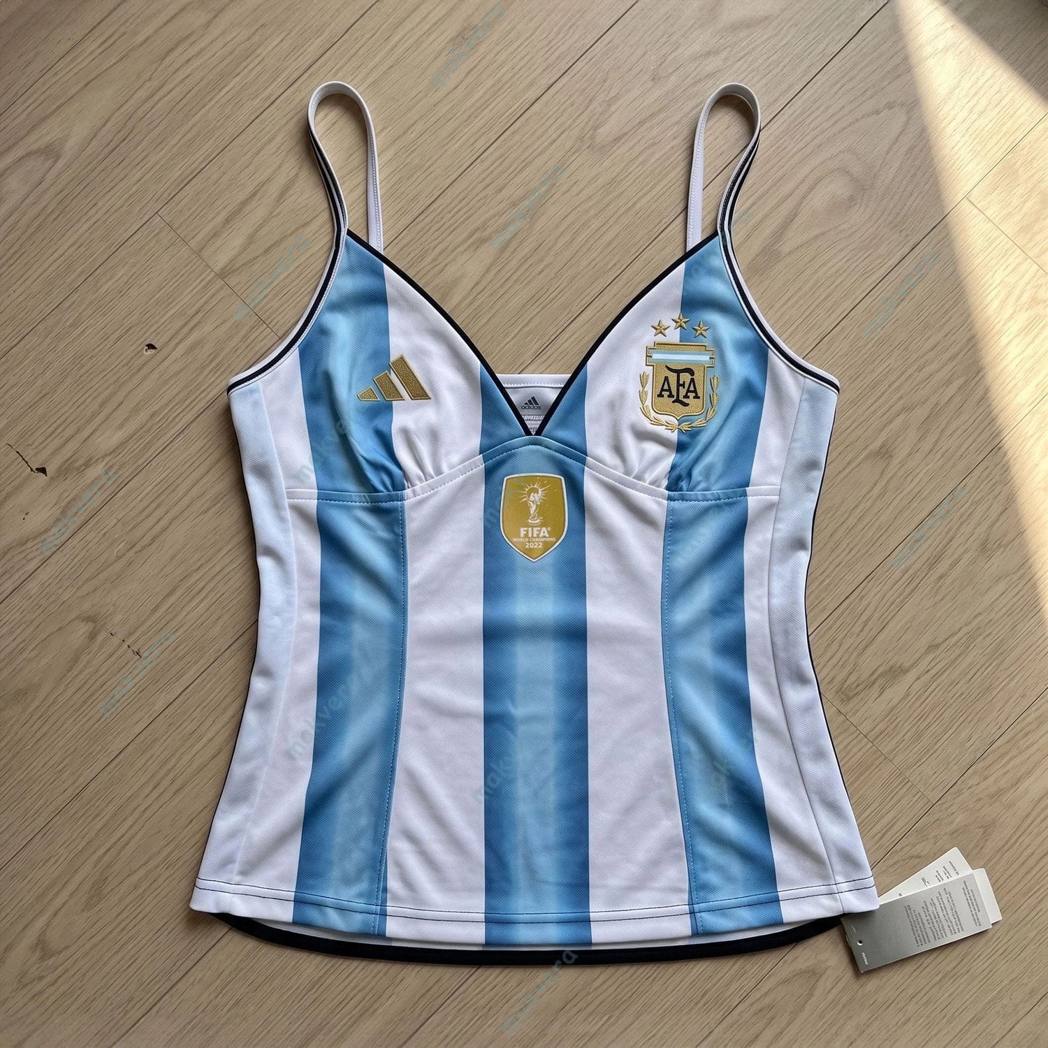 Argentina National Team World Cup 2026 Jersey Cami Top Argentina National Team World Cup 2026 Jersey Cami Top