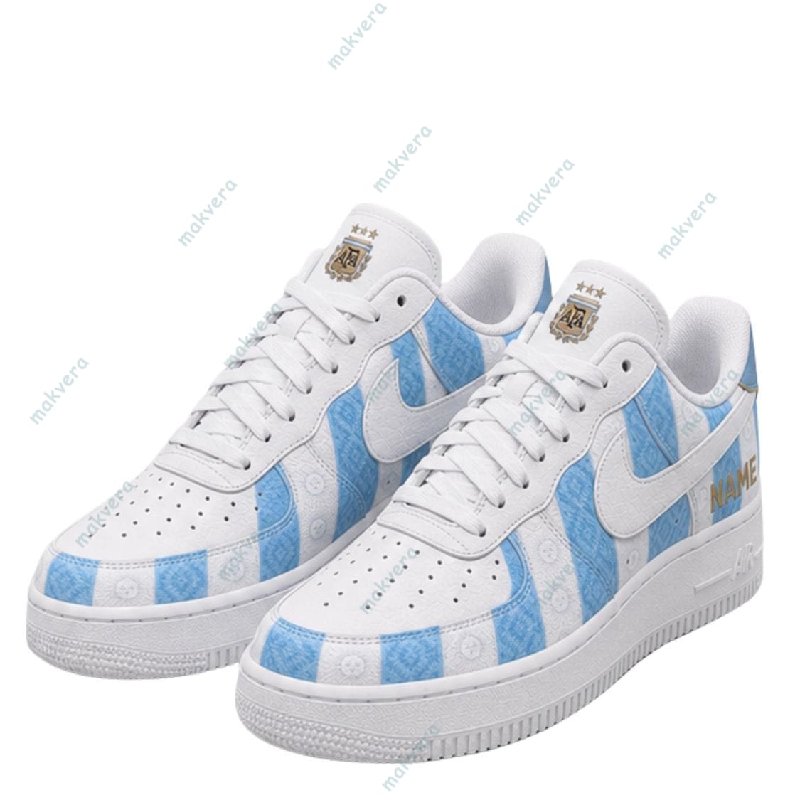 Argentina World Cup 2026 Custom Air Force 1 Sneaker Argentina World Cup 2026 Custom Air Force 1 Sneaker