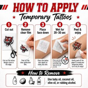 Argentina World Cup 2026 Temporary Tattoos 5 Argentina World Cup 2026 Temporary Tattoos