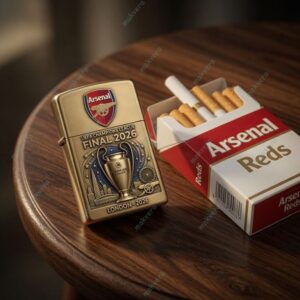 Arsenal F.C UEFA Champions League Final 2026 Zippo Case 2