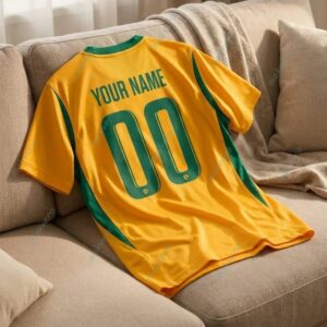 Australia Home World Cup 2026 Jersey 2
