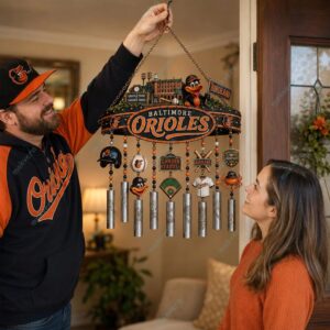 Baltimore Orioles Birdland Wind Chime