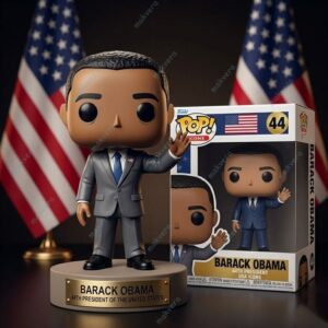 Barack Obama 44th President of the United States Pop Figure 1 Barack Obama 44th President of the United States Pop Figure 2