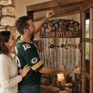 Bob Dylan Folk City Wind Chime 2