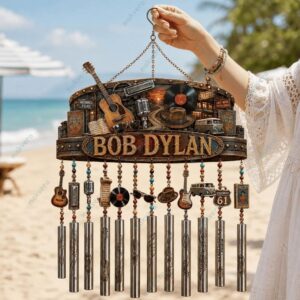 Bob Dylan Folk City Wind Chime 3
