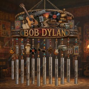 Bob Dylan Folk City Wind Chime