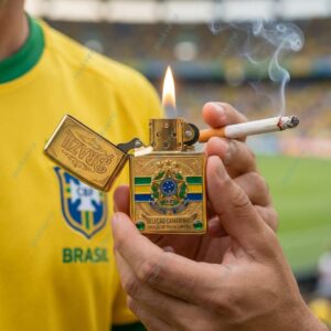 Brazil FIFA World Cup 2026 Zippo Case