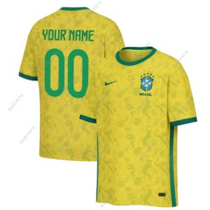 Brazil Home World Cup 2026 Custom Jersey 2 Brazil Home World Cup 2026 Custom Jersey 3