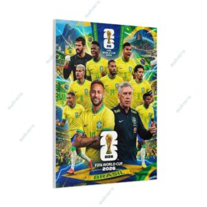 Brazil World Cup 2026 Canvas Print Home Decor 2