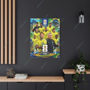Brazil World Cup 2026 Canvas Print Home Decor 3